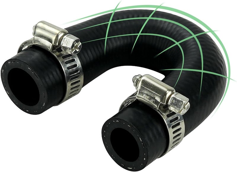 HEMRUNK LS Heater Core Bypass Hose Coolant Crossover with Clamps Replacement for LS1 LS2 LS3 LS6 LS7 LH6 L92 L76 L92 L76 LY2 LZ1 L99 L96 L99 L96 LC8 L96 LC8 L77 LM7 LR4 LM4 L33 LQ4 LQ9 551699 - Image 2